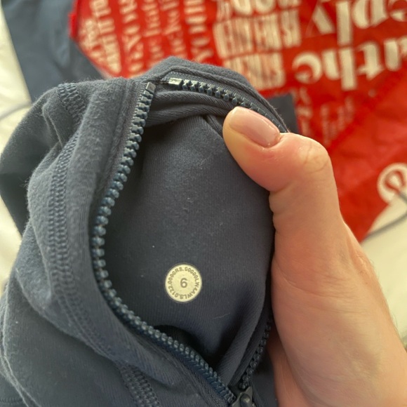 Lululemon Luon Define Jacket Mineral Blue 6 - Picture 7 of 8